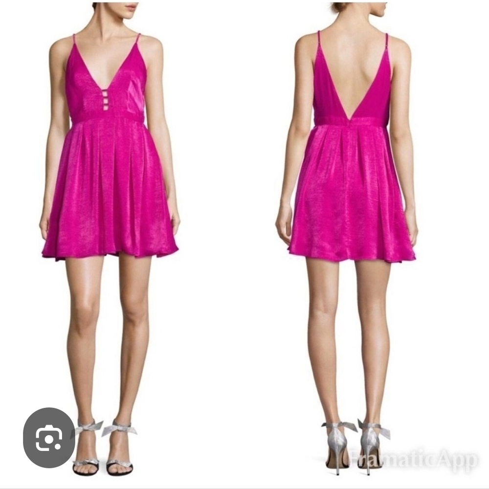 Free PEOPLE Elegant Pink Sleeveless Dress‎